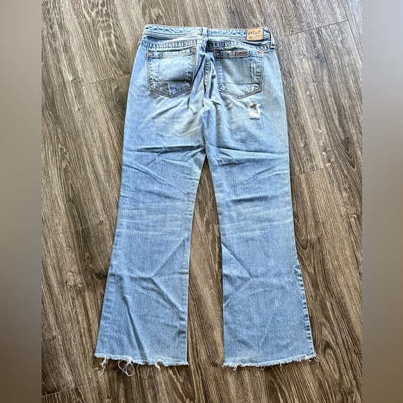 Wide Leg Jeans, Light Wash - Picture 4 of 5